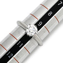 ティファニー Tiffany & Co ソリティア ダイヤリング プラチナシルバー Pt950 ダイヤモンド リング 指輪 T＆Co. 一粒 1P プラチナ 立爪 0.90ct 10号