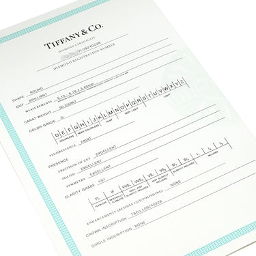 ティファニー Tiffany & Co ソリティア ダイヤリング プラチナシルバー Pt950 ダイヤモンド リング 指輪 T＆Co. 一粒 1P プラチナ 立爪 0.90ct 10号