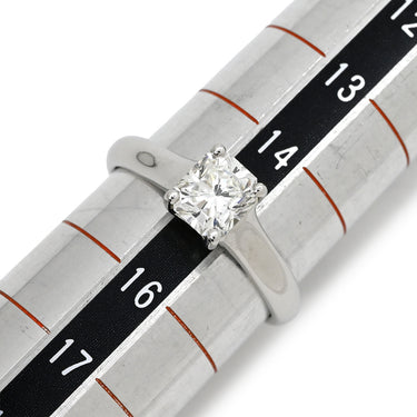 ティファニー Tiffany & Co ルシダ ダイヤモンドリング 5970744 プラチナシルバー Pt950 ダイヤモンド リング 指輪 1石 1粒 スクエア 15号