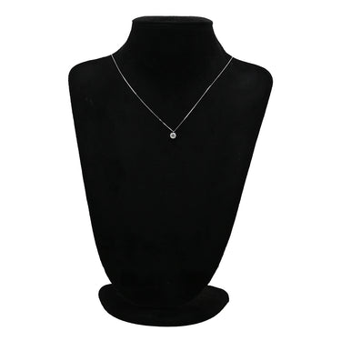 ノンブランド NON BRAND ダイヤモンド 1.013ct ペンダント プラチナシルバー Pt900 ダイヤモンド PT850(チェーン) ネックレス 1石 1粒 ラウンドブリリアントカット プラチナ900