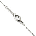 ティファニー Tiffany & Co ティアドロップ プラチナシルバー Pt950 ダイヤモンド ネックレス T&Co. Pt950 1P 1石 ダイヤ ペアシェイプ 雫 しずく型 ソリテール