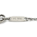 ティファニー Tiffany & Co ティアドロップ プラチナシルバー Pt950 ダイヤモンド ネックレス T&Co. Pt950 1P 1石 ダイヤ ペアシェイプ 雫 しずく型 ソリテール