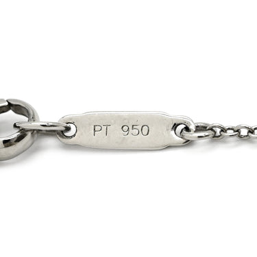 ティファニー Tiffany & Co ティアドロップ プラチナシルバー Pt950 ダイヤモンド ネックレス T&Co. Pt950 1P 1石 ダイヤ ペアシェイプ 雫 しずく型 ソリテール