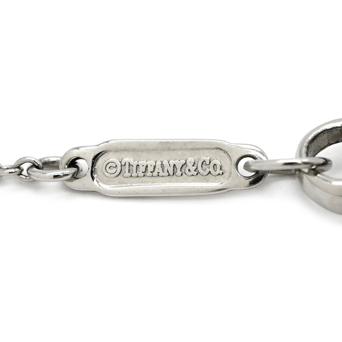 ティファニー Tiffany & Co ティアドロップ プラチナシルバー