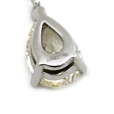 ティファニー Tiffany & Co ティアドロップ プラチナシルバー Pt950 ダイヤモンド ネックレス T&Co. Pt950 1P 1石 ダイヤ ペアシェイプ 雫 しずく型 ソリテール