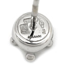 ブルガリ BVLGARI コロナ ダイヤ ホワイトゴールド K18WG ダイヤモンド ピアス 750 18K 18金 1粒 1石