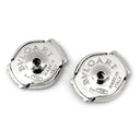 ブルガリ BVLGARI コロナ ダイヤ ホワイトゴールド K18WG ダイヤモンド ピアス 750 18K 18金 1粒 1石