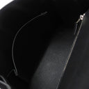 エルメス HERMES ケリー25 外縫い ブラック ヴォーエプソン 2WAYバッグ シルバー金具 黒