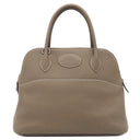 エルメス HERMES ボリード31 エトゥープ トリヨンクレマンス 2WAYバッグ シルバー金具 グレージュ ショルダー