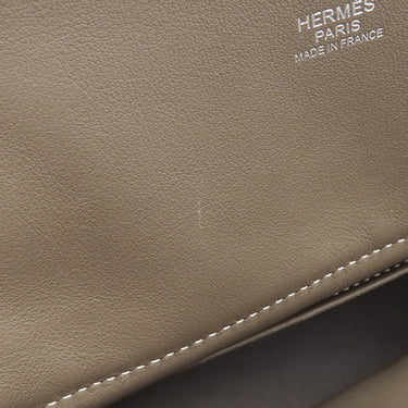 エルメス HERMES ボリード31 エトゥープ トリヨンクレマンス 2WAYバッグ シルバー金具 グレージュ ショルダー