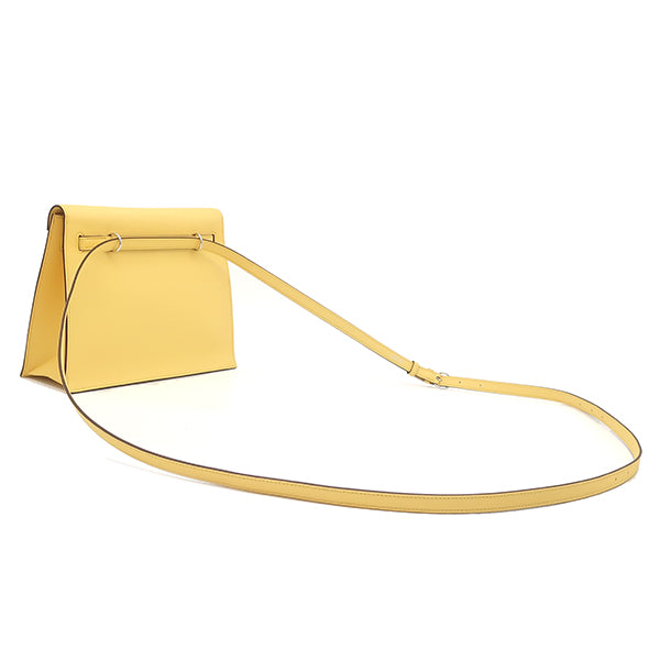 エルメス HERMES ショルダーバッグ ケリーダンス 2  スイフト ジョーヌマンゴー シルバー金具 新品 未使用 黄色 5WAY K刻印(2025年製) 【箱】【中古】 エルメス HERMES ケリーダンス 2 ジョーヌマンゴー スイフト