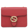 グッチ GUCCI インターロッキングG チェーンショルダー 510304 レッド レザー ショルダーバッグ ゴールド金具 赤 アウトレット品