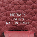 エルメス HERMES エヴリンTPM アマゾン ルージュアッシュ トリヨンクレマンス ショルダーバッグ シルバー金具 赤