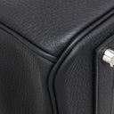 エルメス HERMES バーキン40 ブラック トゴ ハンドバッグ シルバー金具 黒