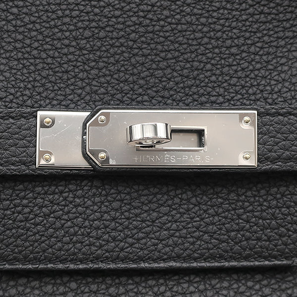 エルメス HERMES バーキン40 ブラック トゴ ハンドバッグ シルバー金具