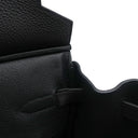 エルメス HERMES バーキン40 ブラック トゴ ハンドバッグ シルバー金具 黒