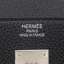 エルメス HERMES バーキン40 ブラック トゴ ハンドバッグ シルバー金具 黒