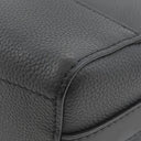 ルイヴィトン LOUIS VUITTON テイクオフ メッセンジャー M57080 ブラック グレインレザー ショルダーバッグ ブラック金具 黒 斜め掛け イニシャル入り