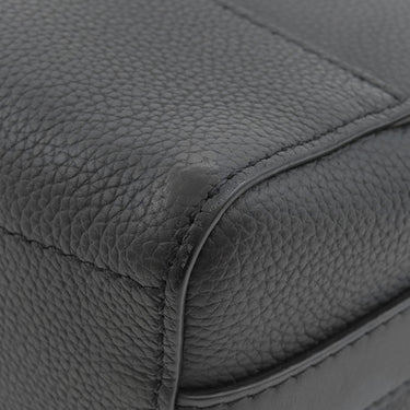 ルイヴィトン LOUIS VUITTON テイクオフ メッセンジャー M57080 ブラック グレインレザー ショルダーバッグ ブラック金具 黒 斜め掛け イニシャル入り