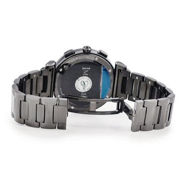 腕時計 ショパール CHOPARD インペリアーレ クロノグラフ 388549-3006 自動巻き メンズ 純正ダイヤ 黒DLC加工 ローマ デイトラウンド