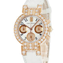 腕時計 ハリーウィンストン Harry Winston プルミエール クロノグラフ 200UCQ32R クオーツ レディース K18PG無垢 純正ダイヤ シェル