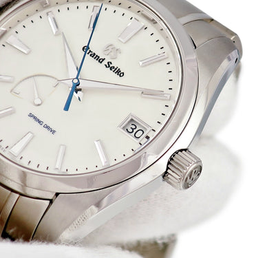 腕時計 グランドセイコー Grand Seiko ヘリテージコレクション SBGA211 9R65-0AE0 自動巻き メンズ 雪白 スノーフレーク デイト 青針