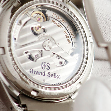 腕時計 グランドセイコー Grand Seiko ヘリテージコレクション SBGA211 9R65-0AE0 自動巻き メンズ 雪白 スノーフレーク デイト 青針