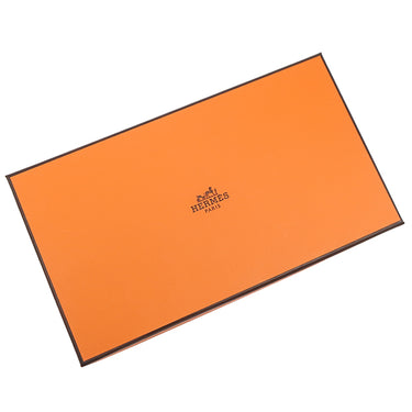エルメス HERMES アザップロング シルクイン ゴールド エバーカラー 長財布 シルバー金具 新品 未使用 茶