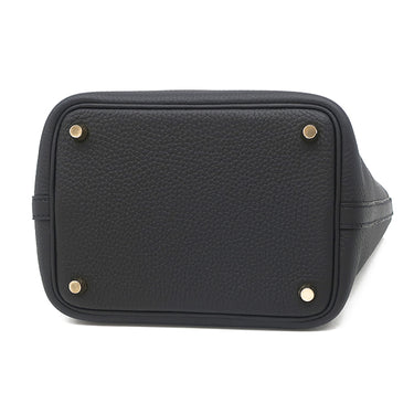 エルメス HERMES ピコタンロック PM ブラック トリヨンクレマンス ハンドバッグ ゴールド金具 新品 未使用 黒
