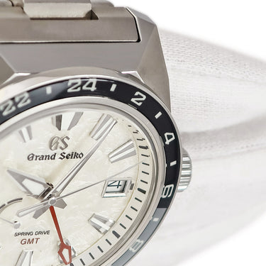 腕時計 グランドセイコー Grand Seiko スポーツコレクション スプリングドライブ GMT SBGE307 9R66-0BT0 自動巻き メンズ 獅子 デイト