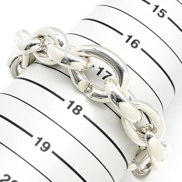エルメス HERMES アクロバット GM シルバー シルバー925 ブレスレット 17コマ スターリングシルバー AG925 ヴィンテージ