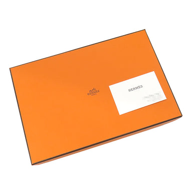 エルメス HERMES ブリッド ア ブラック GM ブラック×ブルーニュイ コットン ポリアミド ポーチ シルバー金具 黒 紺 バニティ
