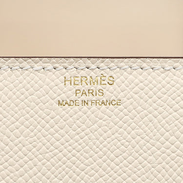 エルメス HERMES デッラ カヴァッレリア ミニ ナタ ヴォーエプソン ショルダーバッグ ゴールド金具 アイボリー