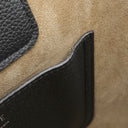 ロエベ LOEWE ペブル バケットバッグ ミニ AANBBBMX02 ブラック グレインカーフレザー 2WAYバッグ シルバー金具 黒 ハンドバッグ ショルダーバッグ