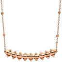 カルティエ Cartier クラッシュ ドゥ カルティエ SM ダイヤ N7424312 ピンクゴールド K18PG ダイヤモンド ネックレス 750 18K PG