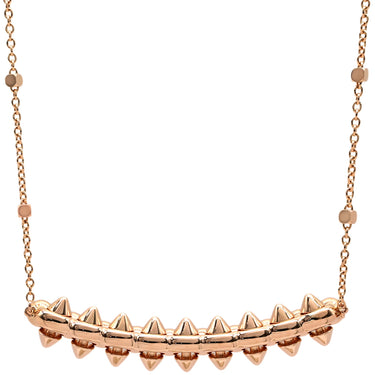 カルティエ Cartier クラッシュ ドゥ カルティエ SM ダイヤ N7424312 ピンクゴールド K18PG ダイヤモンド ネックレス 750 18K PG