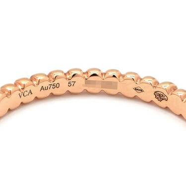ヴァンクリーフアーペル Van Cleef & Arpels VCARN33057 ピンクゴールド K18PG #57 リング 指輪 Au750 18K スモールモデル 16号