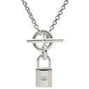 エルメス HERMES アミュレット ケリー カデナ シルバー シルバー925 ネックレス 鍵モチーフ AG925 SV925