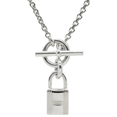 エルメス HERMES アミュレット ケリー カデナ シルバー シルバー925 ネックレス 鍵モチーフ AG925 SV925
