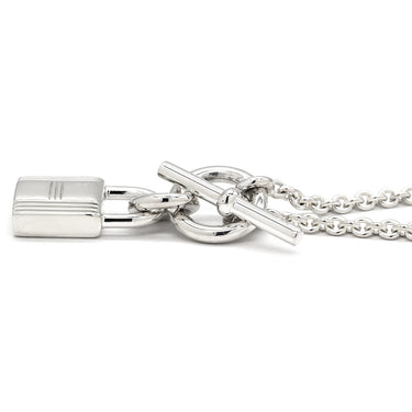 エルメス HERMES アミュレット ケリー カデナ シルバー シルバー925 ネックレス 鍵モチーフ AG925 SV925