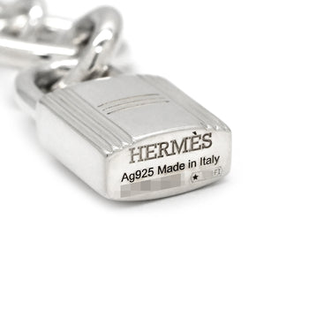 エルメス HERMES アミュレット ケリー カデナ シルバー シルバー925 ネックレス 鍵モチーフ AG925 SV925
