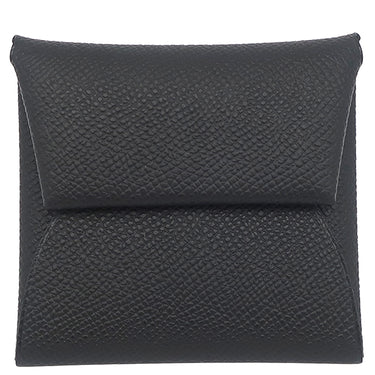 エルメス HERMES バスティア ブラック ヴォーエプソン コインケース シルバー金具 新品 未使用