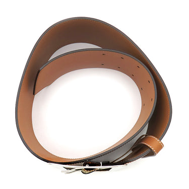 グッチ GUCCI Lunar New Year GG ワイド ベルト 718505 ベージュ×エボニー GGスプリームキャンバス ベルト シルバー金具 新品 未使用 茶 太ベルト スクエアバックル