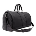 ルイヴィトン LOUIS VUITTON キーポルバンドリエール 50 M53763 ノワール タイガ モノグラムエクリプス ボストンバッグ シルバー金具 旅行カバン 黒