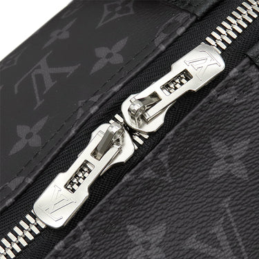 ルイヴィトン LOUIS VUITTON キーポルバンドリエール 50 M53763 ノワール タイガ モノグラムエクリプス ボストンバッグ シルバー金具 旅行カバン 黒