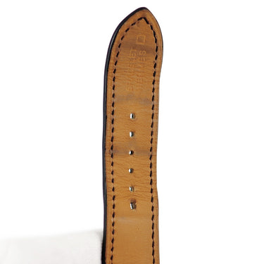 腕時計 エルメス HERMES アルソー スケルトン AR6.710a 自動巻き メンズ シルバー シースルー アラビア 青針 3針 ラウンド