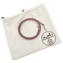 エルメス HERMES ミニケリードゥ 外縫い モーヴシルベストル ヴォーエプソン 2WAYバッグ シルバー金具 ショルダー