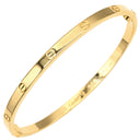 カルティエ Cartier LOVE ラブブレスレット SM B6079116 イエローゴールド K18YG #16 ブレスレット 750 18K YG バングル