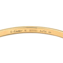 カルティエ Cartier LOVE ラブブレスレット SM B6079116 イエローゴールド K18YG #16 ブレスレット 750 18K YG バングル