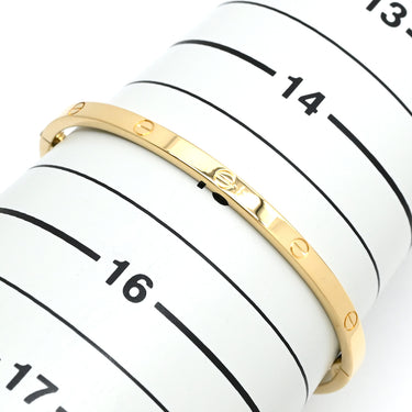 カルティエ Cartier LOVE ラブブレスレット SM B6079116 イエローゴールド K18YG #16 ブレスレット 750 18K YG バングル